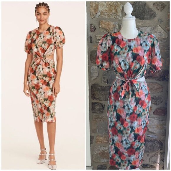 J.Crew Dresses & Skirts - J Crew Cutout‎ dress in Liberty® Hazy Days floral Item BD495 Women’s 2.